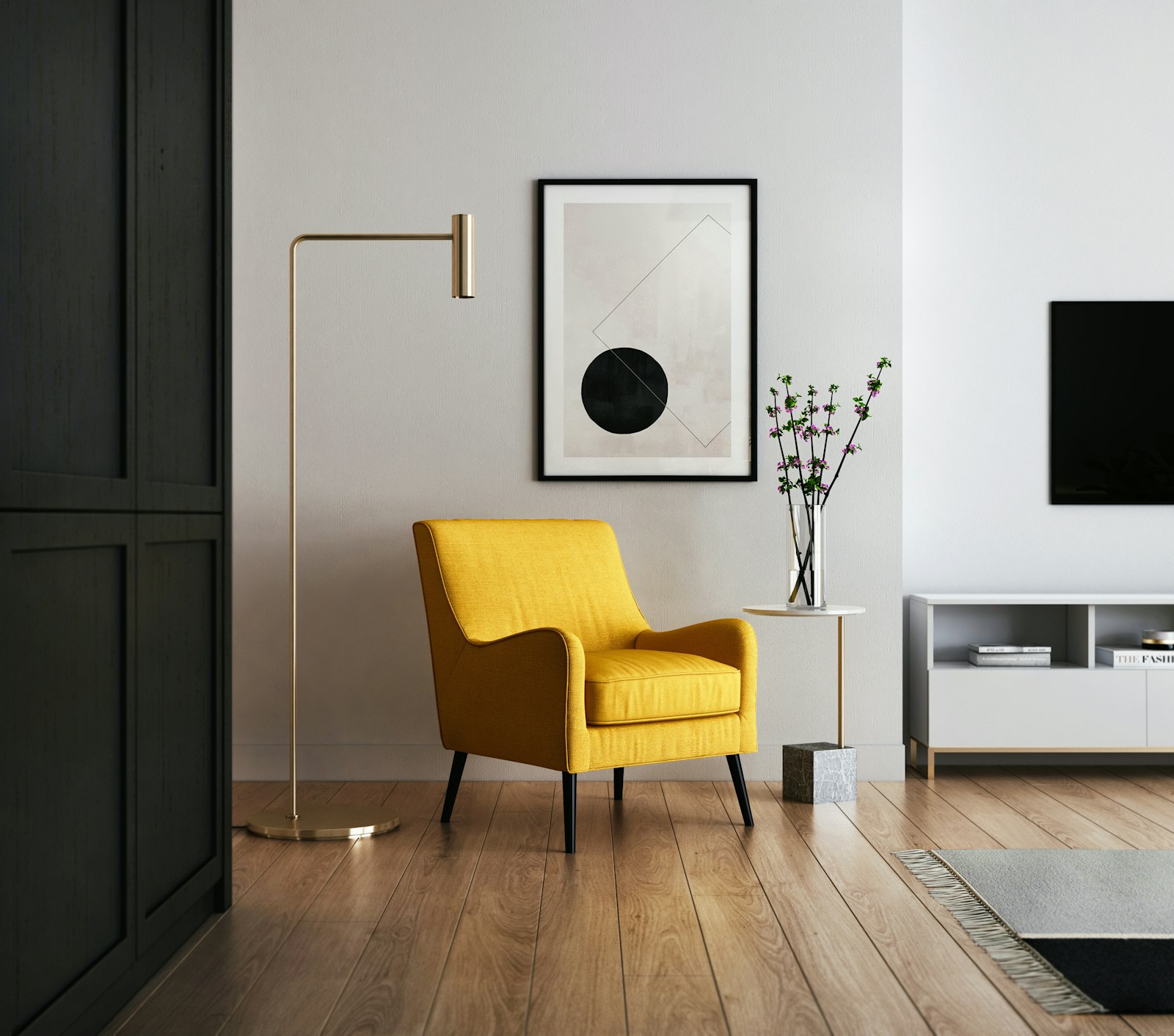 Bright, inviting living room with comfortable seating and natural light